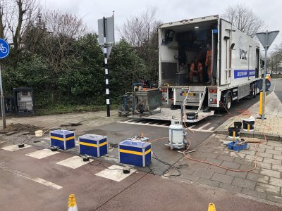 Aanleggen Bikescout systeem Veenendaal